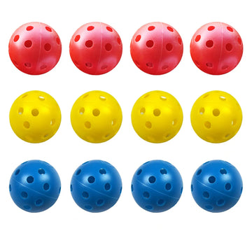 Multicolor Plastic Golf Training Balls